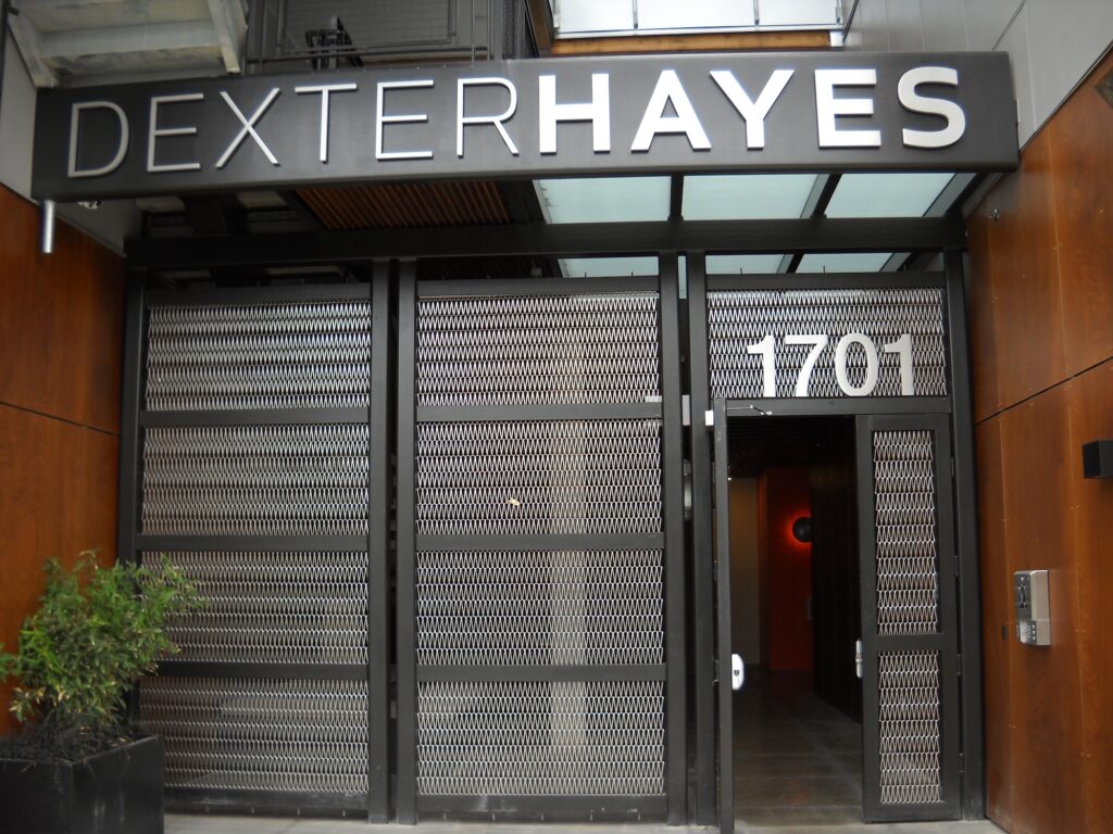 Dexter Hayes entrance
