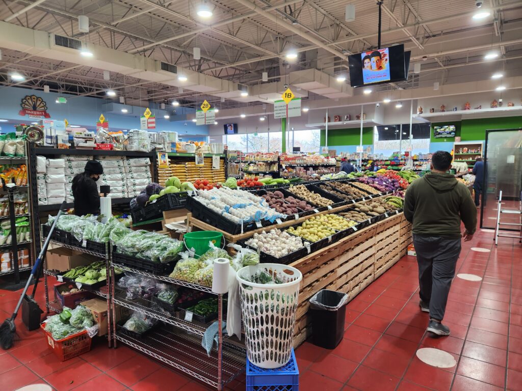 grocery store interior