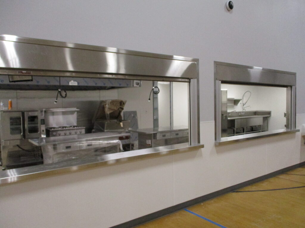 gym cafeteria kitchen
