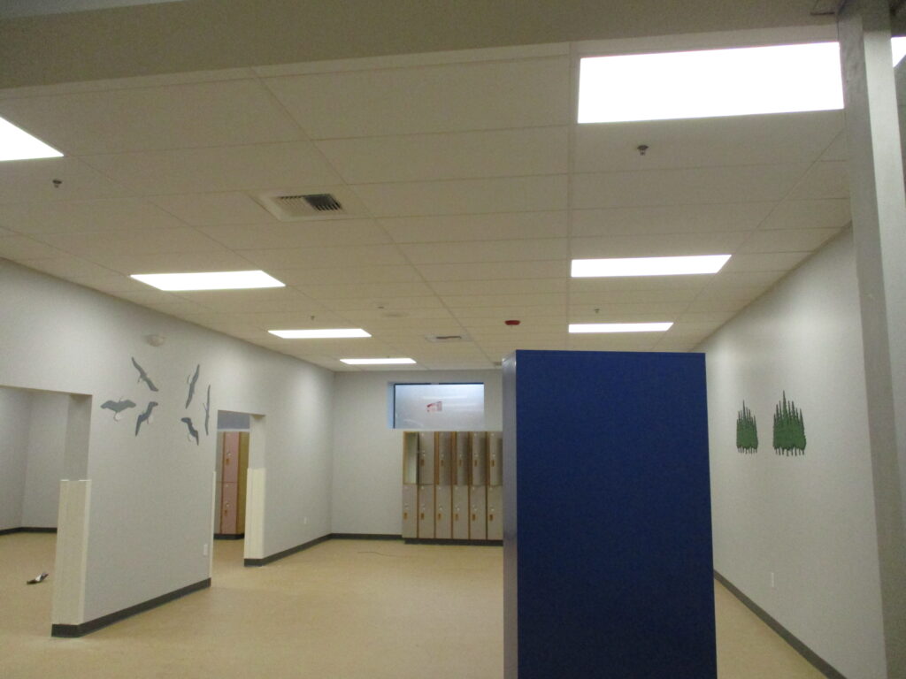 locker room