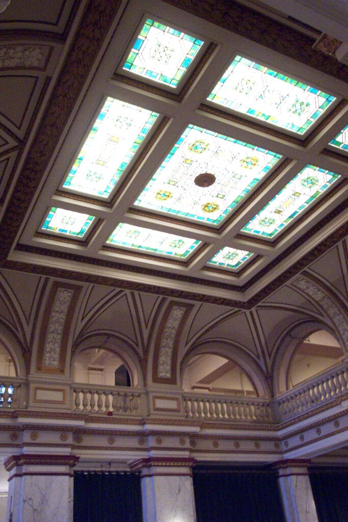 church ceiling