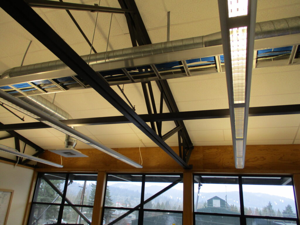 office rafters