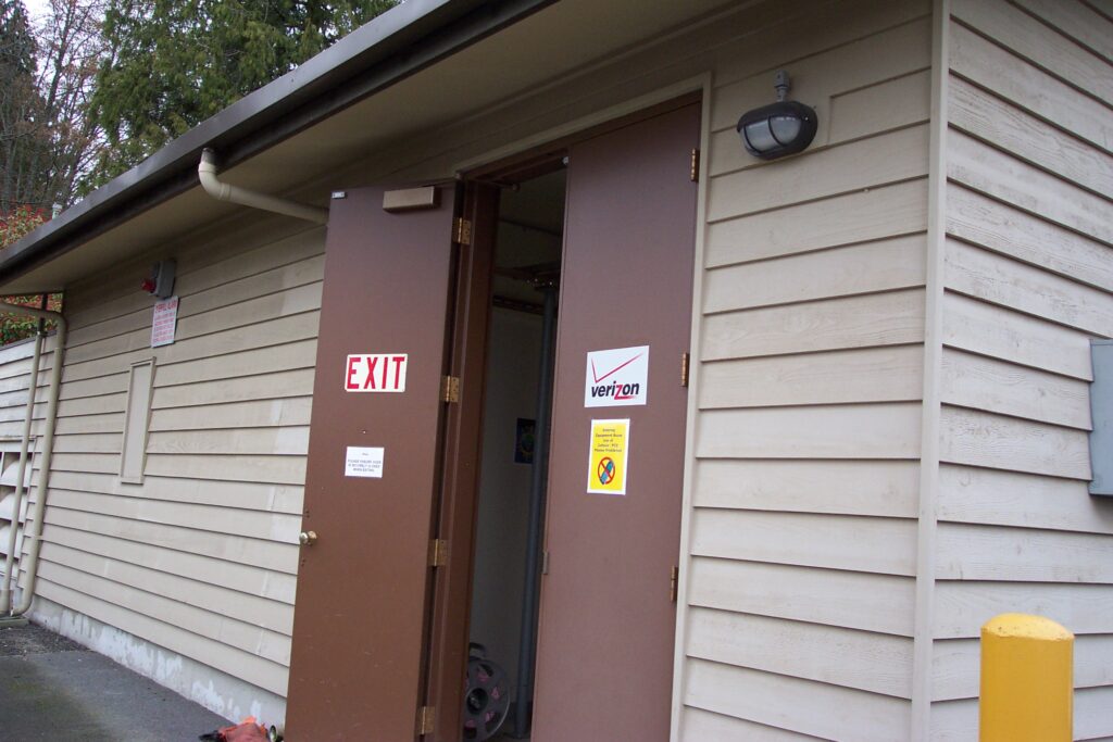 small building exterior